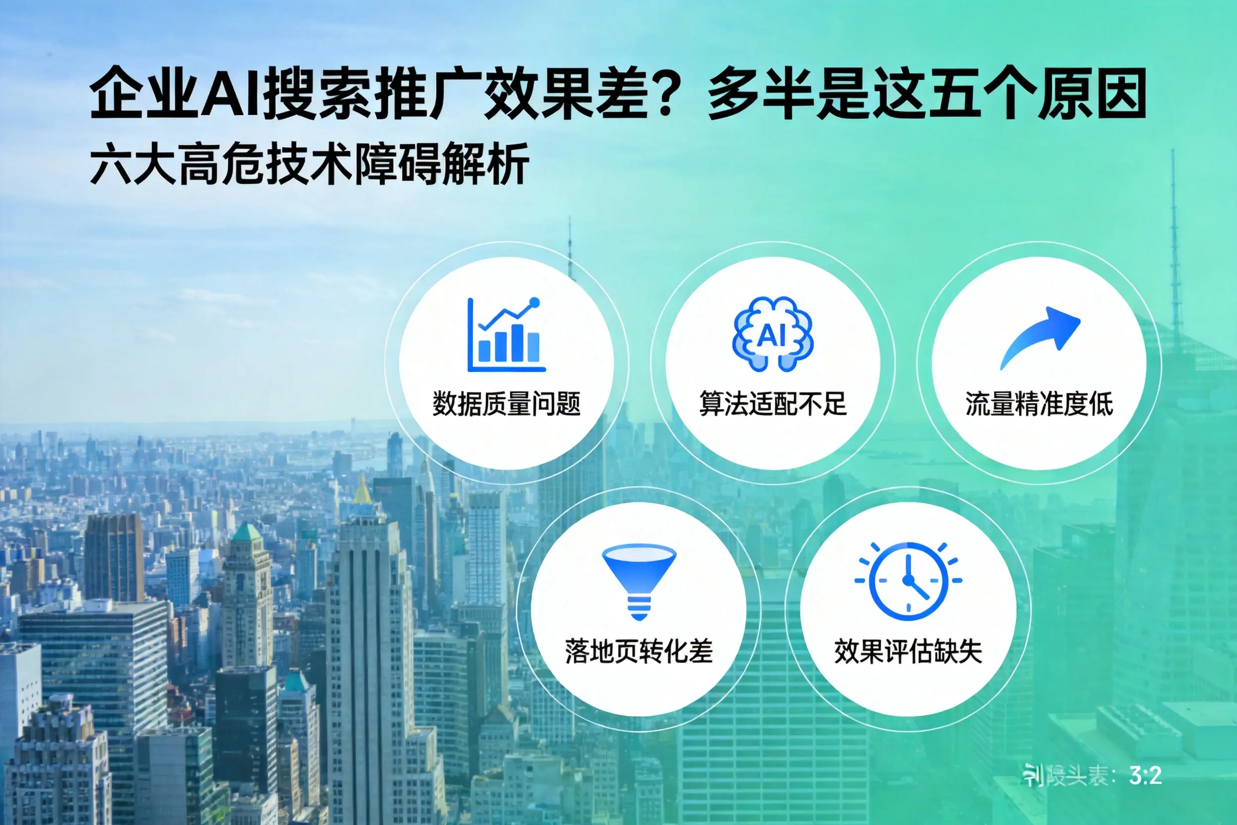玉州企业AI搜索推广效果差?多半是这五个原因